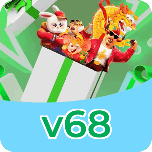 Números do app v68 em material de marketing — ilustração, não auditoria